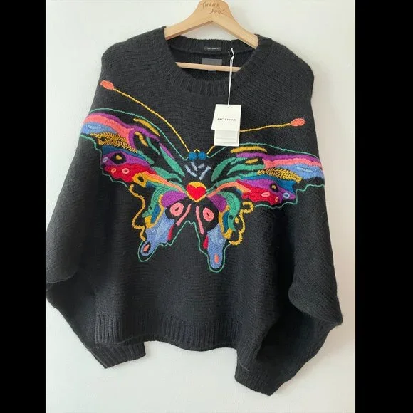 MOTHER Butterfly Embroidery Batwing Pullover (Gives Me Butterflies) - Picture 9 of 9